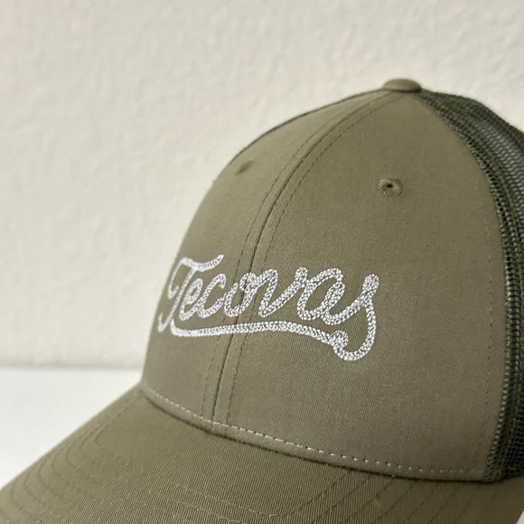 NWOT TECOVAS Trucker Hat Snapback in Sage Green - Picture 2 of 9